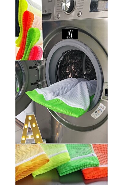 lawrenceshop Plasa de spalat pantofi premium cu fermoar - 37x40