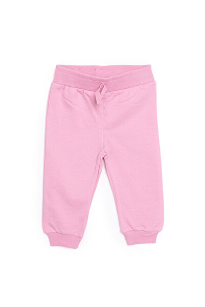 ebebek Hello Baby HelloBaby Kız Bebek Basic Az Şardonlu Eşofman Alt Reçme Paça