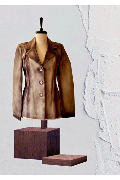 İzmir Deri Hakiki Deri Kadın Ceket