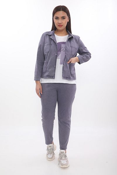 EXİTLİNE Women's Triple Suit Jacket Pants Tshirt