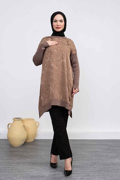 Pamuk Butik Women's Mercerized Knitwear Tunic