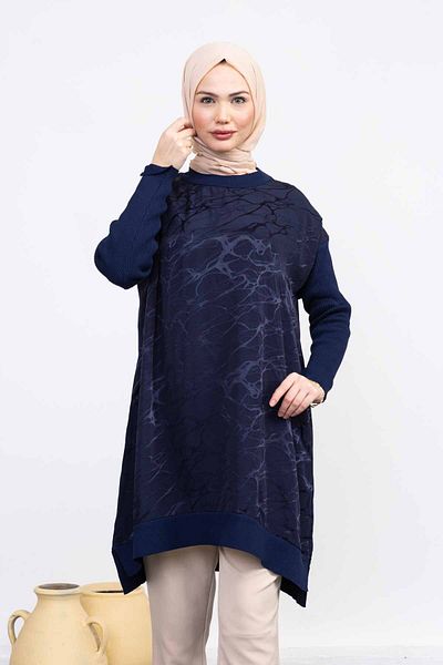 Pamuk Butik Women's Mercerized Knitwear Tunic