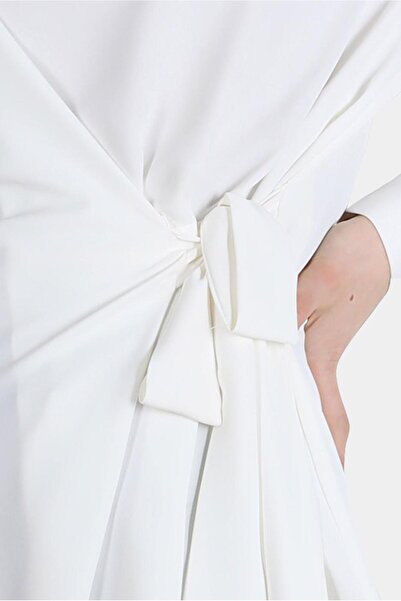 Alvina Yandan Bağlamalı Bluz 42757