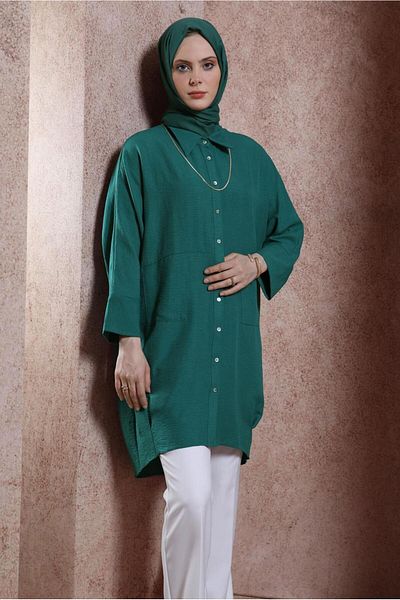 Alvina SHIRT COLLAR TUNIC 44471