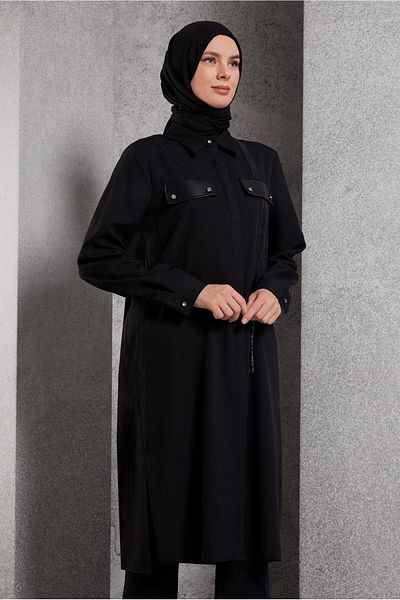 Alvina Shirt Collar Tunic 45194