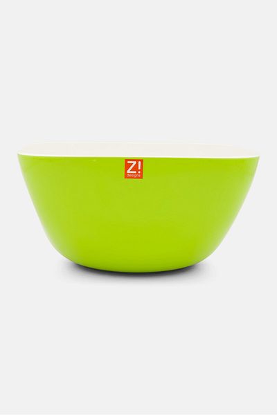 Zak! Designs Square Salad Bowl, Green