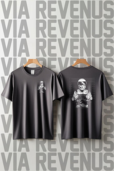 Vordevia Ilegalna biciklistička majica sa širokim krojem i unisex izgledom