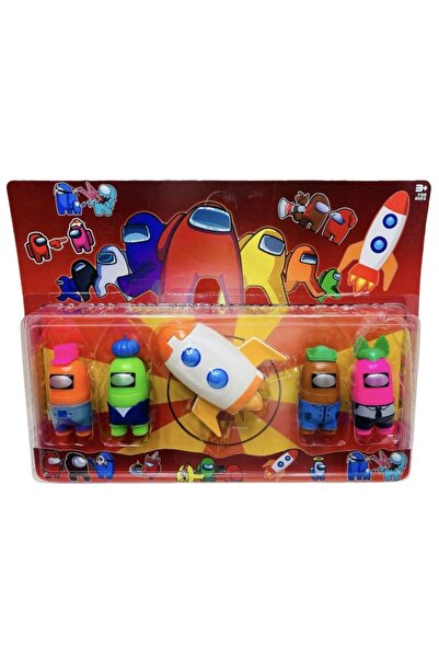toysandmore Among Us Oyuncak Figür Karakter Uçaklı Uzaylı Set