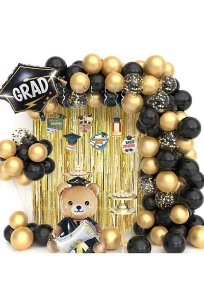 Laviyosa KEP FOIL GRADUATED BEAR FOIL 2025 ΑΝΑΘΕΜΑΤΙΚΟ ΣΕΤ ΣΕΤ ΠΑΡΤΥ ΣΤΟΛΙΣΤΙΚΟ