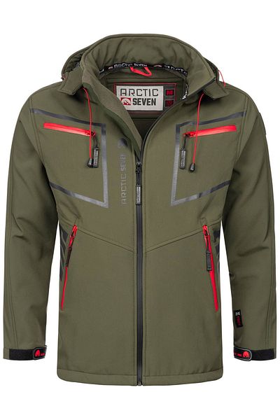 Arctic Seven Herren Softshell Jacke As088