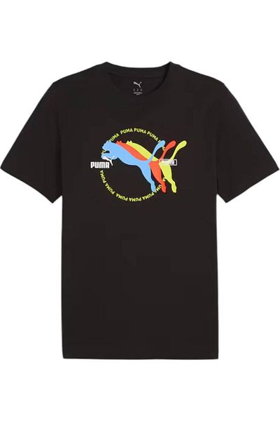 Puma Tricou PUMA Graphics Multi Cat - 684826-01