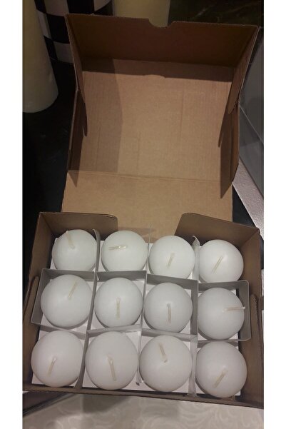 Genel Markalar İv Blue Purple Homedecor 12li Beyaz Vanilya veya Lavanta Kokulu Suda Yüzen Terapi Mum