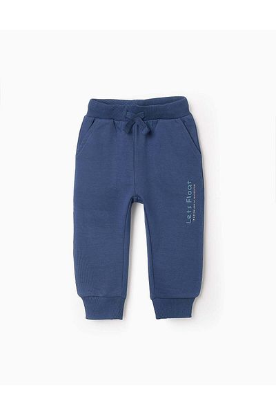 Ziddy Joggers for Baby Boys 'Let's Float', Blue