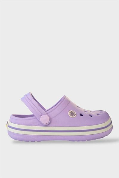 Liger Lilac Children's Cross Slippers - Garden, Beach, Seaside and Pool Slippers