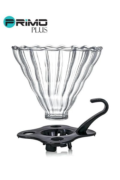 Primo Plus V60 Manual Coffee Drip Filter With Holder Pr104