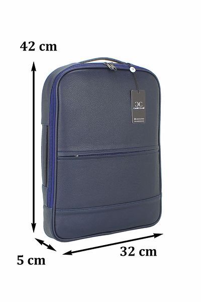 SYM SARAÇ 15.6" -16" inch Laptop Briefcase Organized Interior Compartment with Backpack Usage Feature