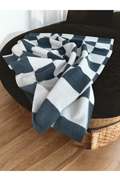 ecottonworks Ekose Desen Polar Şal Cafe Restaurant Hediyelik Polar Şal 10 Adet