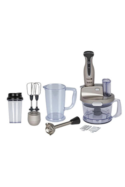 TEFAL Powelix Teknolojili 4 Lü Paslanmaz Çelik Bıçak Sistemi Pro 1000 W - One...