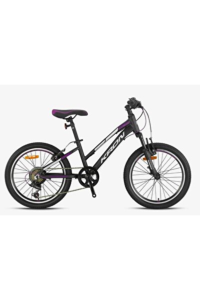 Kron XC 75 Lady 20 Jant 7 Vites Alüminyum Gövde Çocuk Dağ Bisikleti Siyah Gri...