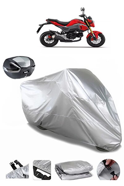 MotoLion Honda Kinetic Dx Ultra Thick Waterproof Motorcycle Tarpaulin Rear Ba...