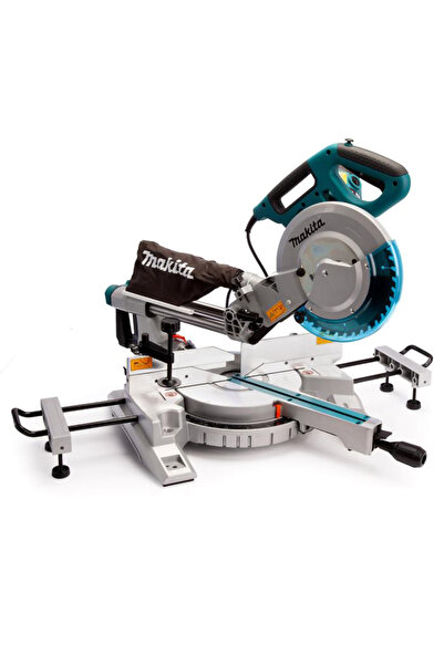 Makita منشار ميتري منزلق LS1018L، 255 مم (10 بوصات)، 1430 واط، 4300 دورة في ا...