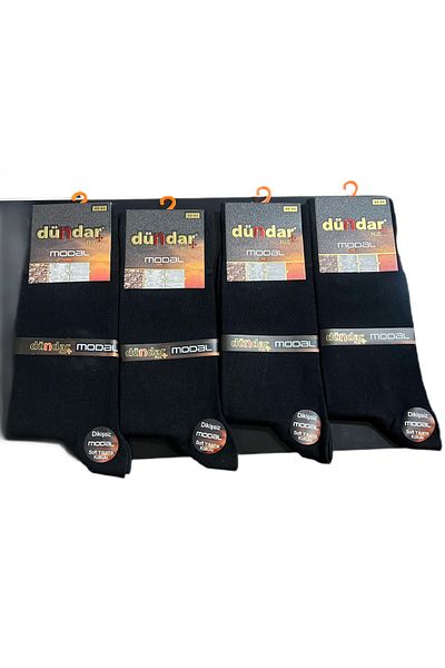 Dündar Ultra Quality Cotton Solid Color 4-Piece Modal Socks