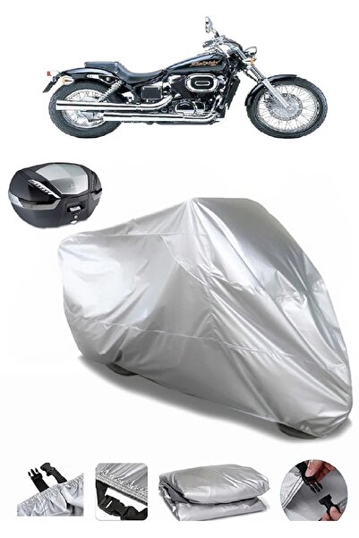 MotoLion حقيبة ظهر من القماش المشمع للدراجات النارية هوندا VT 750 C Shadow فا...