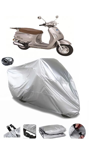 MotoLion حقيبة خلفية من القماش المشمع للدراجات النارية Bisan Roadstar 250 سمي...
