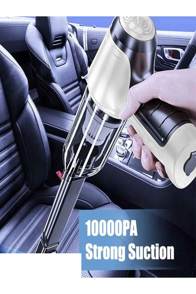 Bundera Mini Vakumlu Type C Şarjlı Araç Süpürgesi El Süpürgesi Şarjlı Çok Fon...