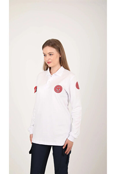Ekg Medikal 112 Acil Sağlık Lacost Uzun Kollu T-shirt (Unisex)