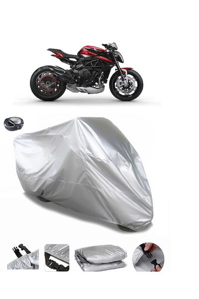 MotoLion حقيبة ظهر من القماش المشمع للدراجات النارية سميكة للغاية ومقاومة للم...