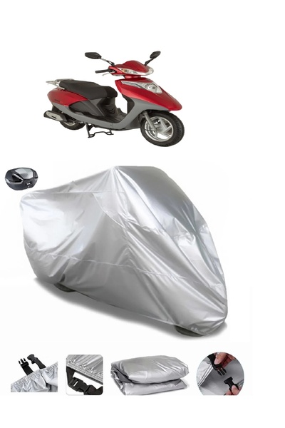 MotoLion Mondial Kd 125 F Ultra Thick Waterproof Motorcycle Tarpaulin Rear Ba...