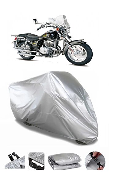 MotoLion لـ Lifan LF250-4 حقيبة خلفية من القماش المشمع للدراجات النارية سميكة...