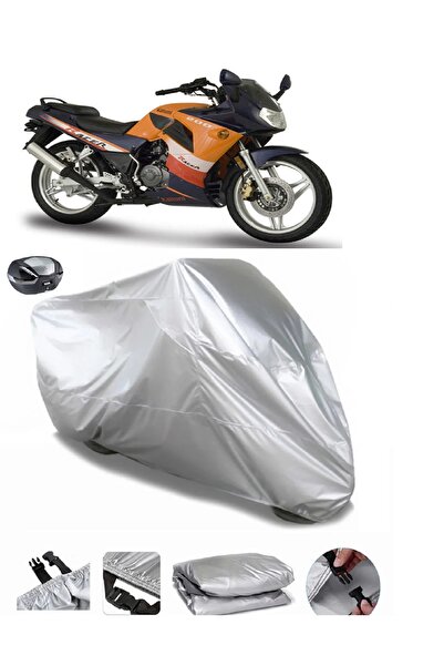 MotoLion Kanuni Popcorn 90 Ultra Thick Waterproof Motorcycle Tarpaulin Rear B...