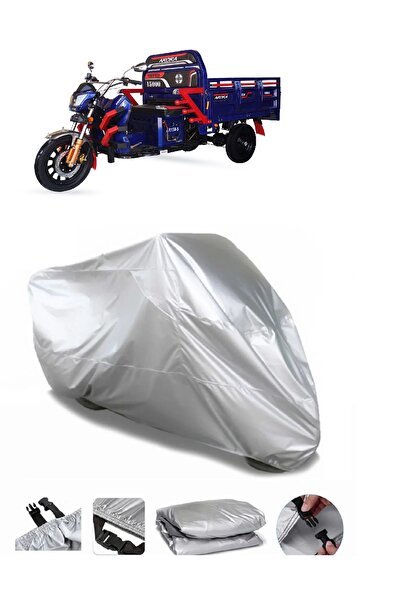 MotoLion Arora Ar 150-5 Cargo Ultra Thick Waterproof Motorcycle Tarpaulin Rea...