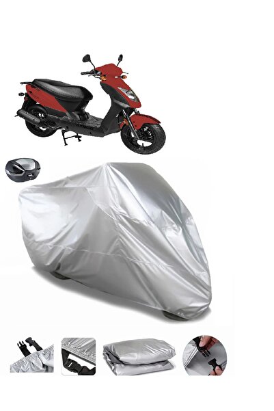 MotoLion حقيبة خلفية من القماش المشمع للدراجات النارية Kymco Agility 16+ 150 ...
