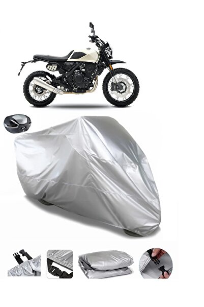 MotoLion حقيبة ظهر من القماش المشمع للدراجات النارية بريكستون كروس فاير 125 سميكة للغاية ومقاومة للماء