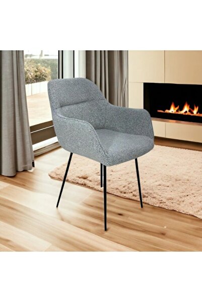 smart home كرسي مبطن مريح وعصري لغرفة المعيشة، كرسي طعام فاخر