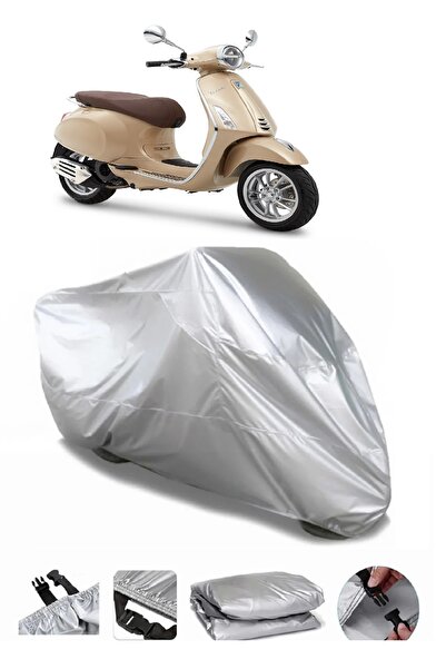 MotoLion حقيبة خلفية من القماش المشمع للدراجات النارية Vespa Primavera 150 S ...