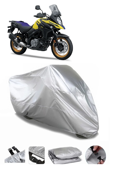 MotoLion لسوزوكي V-ستروم DL650 حقيبة خلفية سميكة للغاية مقاومة للماء للدراجات...