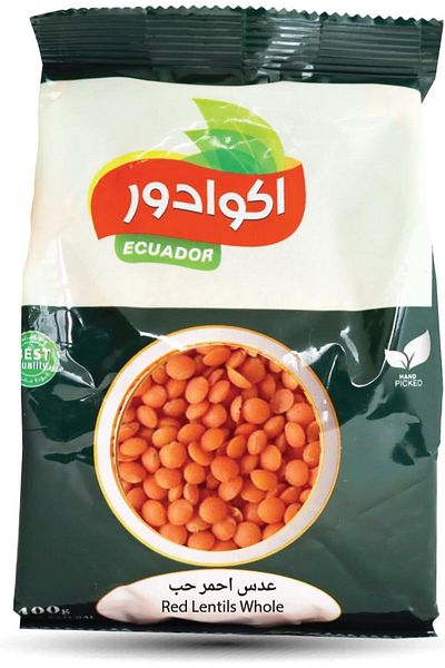 ecuador High-quality red lentils from Ecuador, 400g