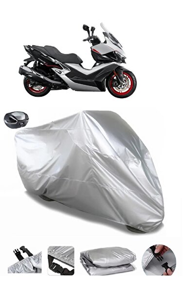 MotoLion حقيبة خلفية من القماش المشمع للدراجات النارية Kymco Xciting 500i R س...