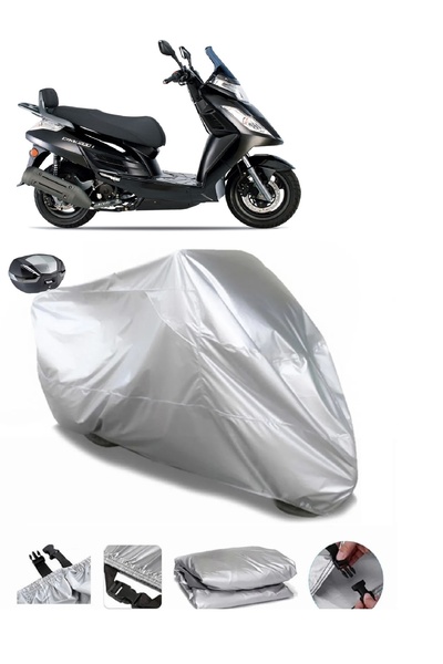 MotoLion حقيبة ظهر من القماش المشمع للدراجات النارية Kymco CK 125 Pulsar فائق...