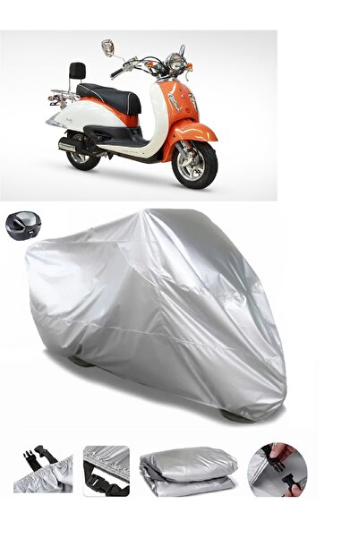 MotoLion حقيبة ظهر من القماش المشمع للدراجات النارية مقاومة للماء وسميكة للغا...