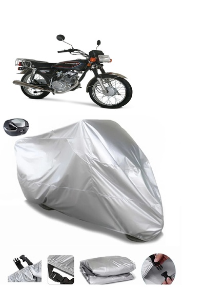 MotoLion Kanuni Bd100 Ultra Thick Waterproof Motorcycle Tarpaulin Rear Bag Co...