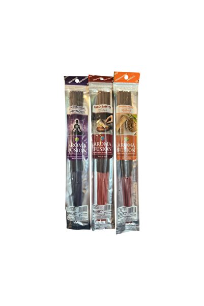 Morey Aroma Fusion 45 Adet Organik Çubuk Tütsü 3 Paket (30 CM - 1 SAAT YANMA ...