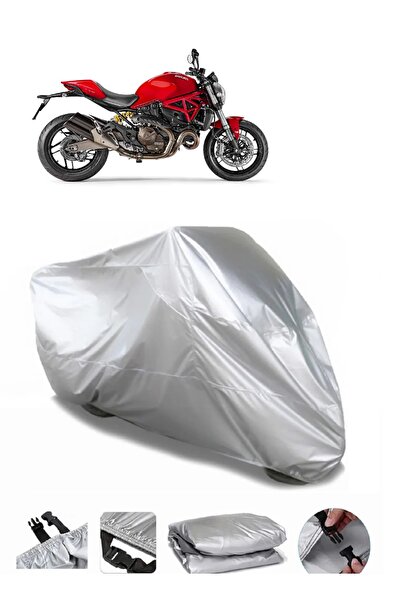 MotoLion حقيبة ظهر من القماش المشمع للدراجات النارية Ducati Monster 821 سميكة...