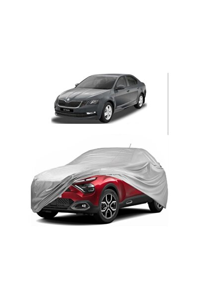 MotoLion سكودا اوكتافيا متوافقة مع القماش المشمع عالي الجودة للسيارة