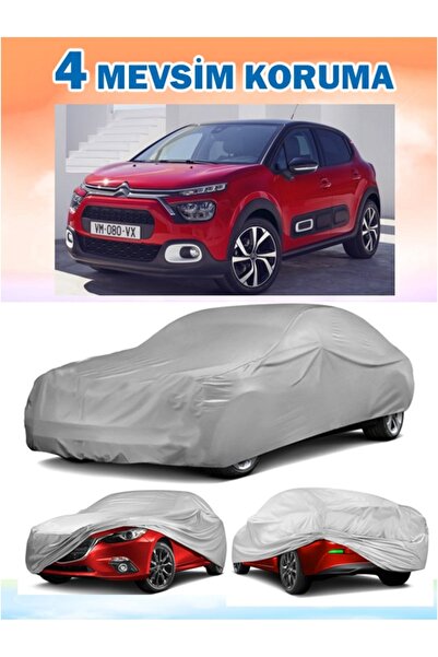 MotoLion سيتروين C3 القماش المشمع الفاخرة الجودة، سيارة خيمة هاتشباك القماش ا...