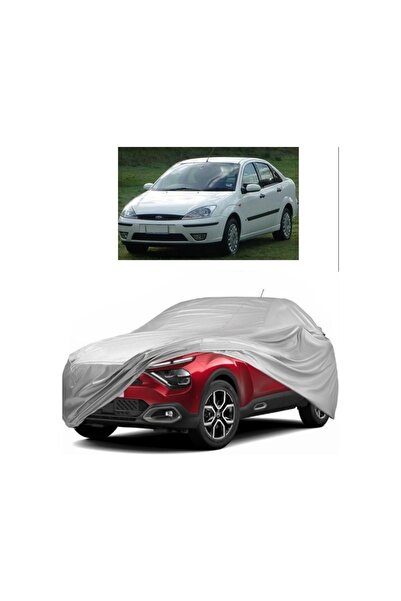 MotoLion غطاء سيارة فورد فوكس 1 سيدان متوافق مع العلامة التجارية الفاخرة